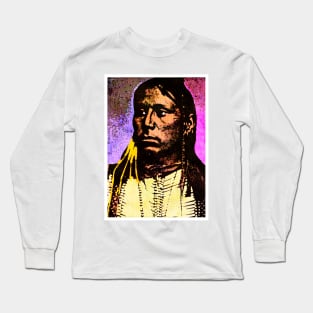 Satanta Kiowa War Chief Long Sleeve T-Shirt